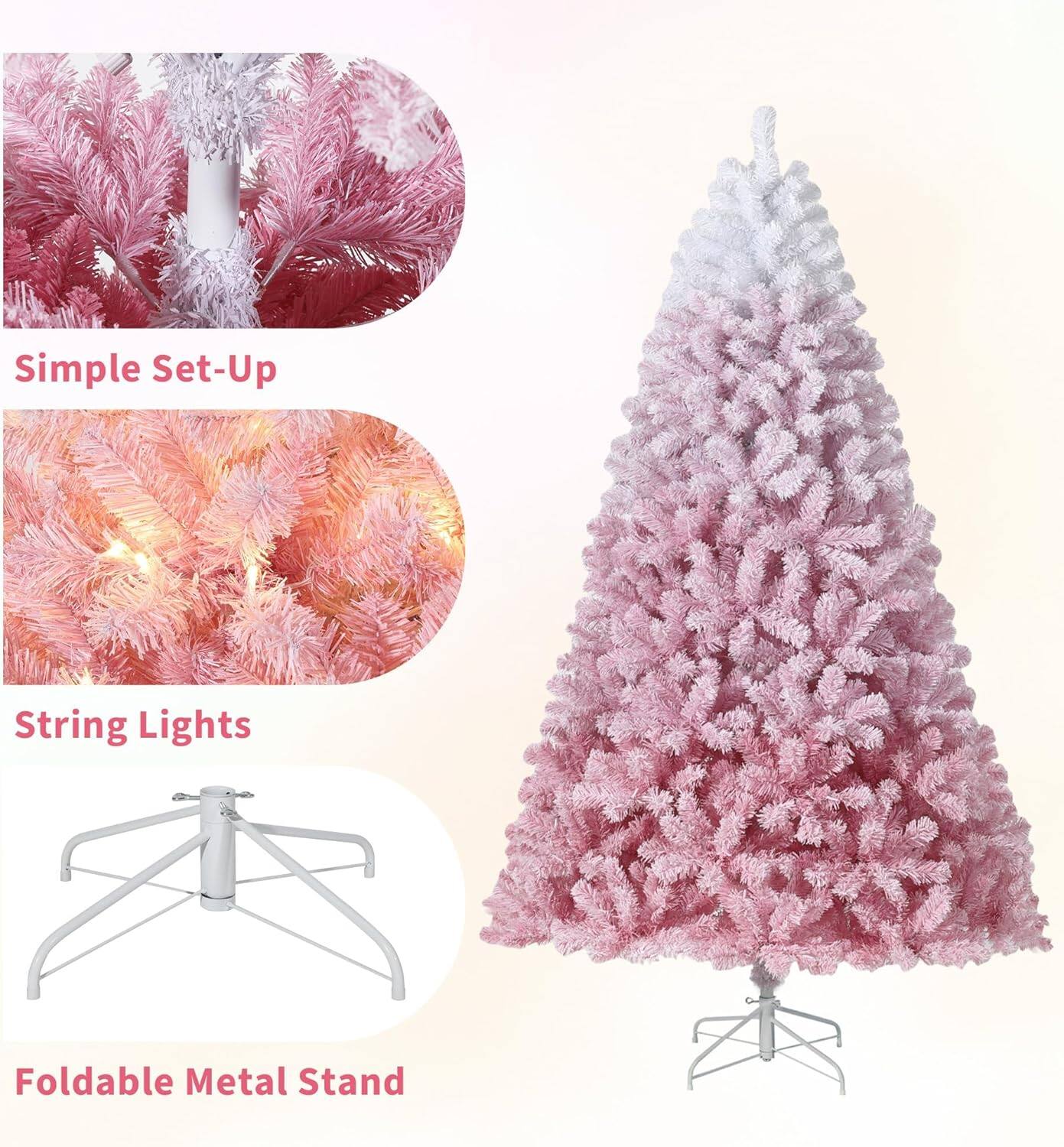 Simple Set-Up  
String Lights  
Foldable Metal Stand
