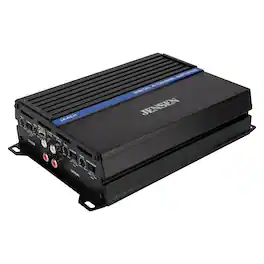 Jensen - JA Series Class-D 4-Channel Car Amplifier | 1,000W Peak, 80W RMS | Compact | Bridgeable | CTA-2006-D Certified - Black