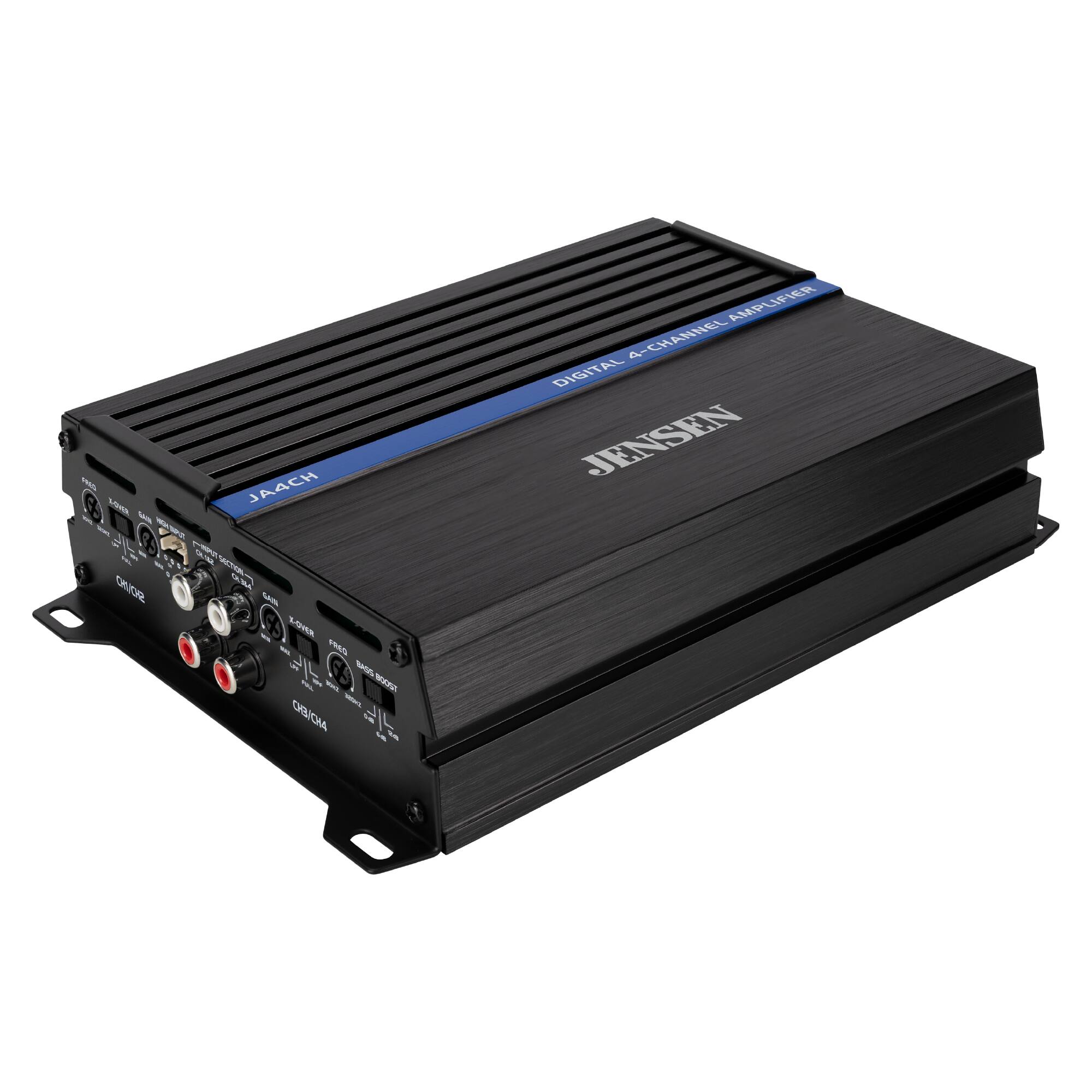 FRES JA4CH WHOT GALB - /   SHOINO NER GAIN FLOVER - FRES  7/2 BASS 18 in Wild ASODE INTRE CHB/CH4  skilk

AMPLIFIER DIGITAL 4-CHANNEL JENSEN