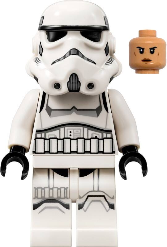 Angle. LEGO - NEW LEGO Star Wars Stormtrooper paper bag 912309.