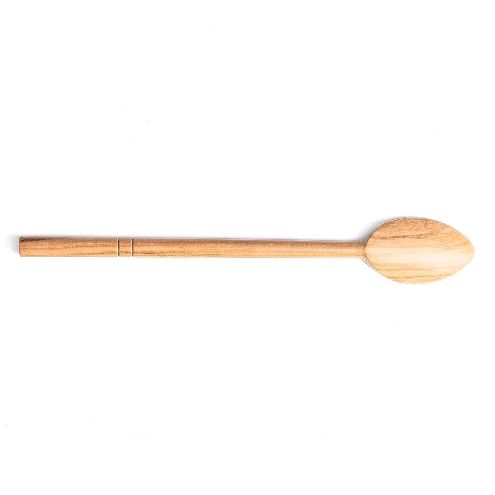 Alt View 4. Berard - Handcrafted Olive Wood 12 Inch Cooks Spoon - Brown.