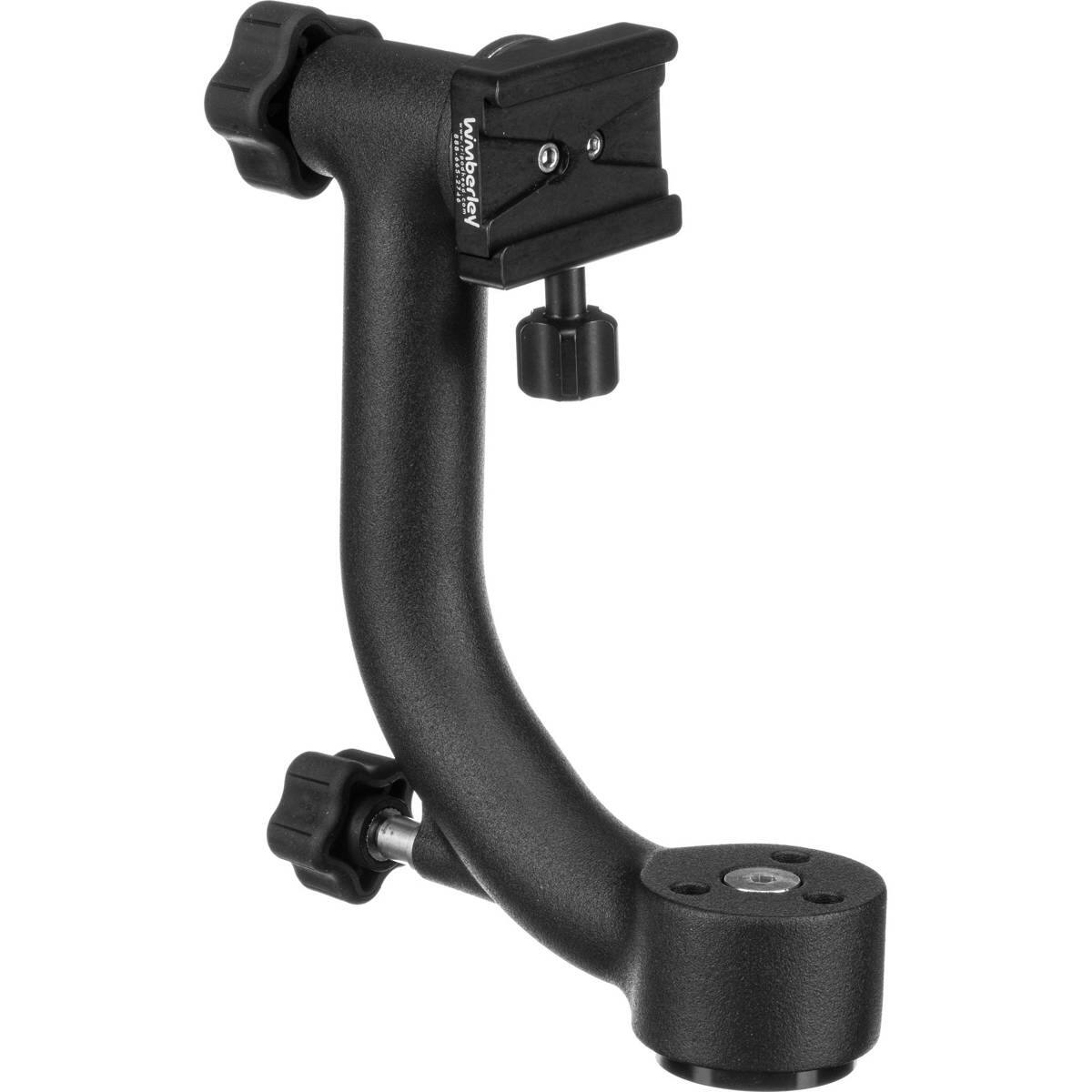 Front. Wimberley - Wimberley WH-200-S Sidemount Head with Built-In Arca-Swiss-Style Quick Release Clamp.