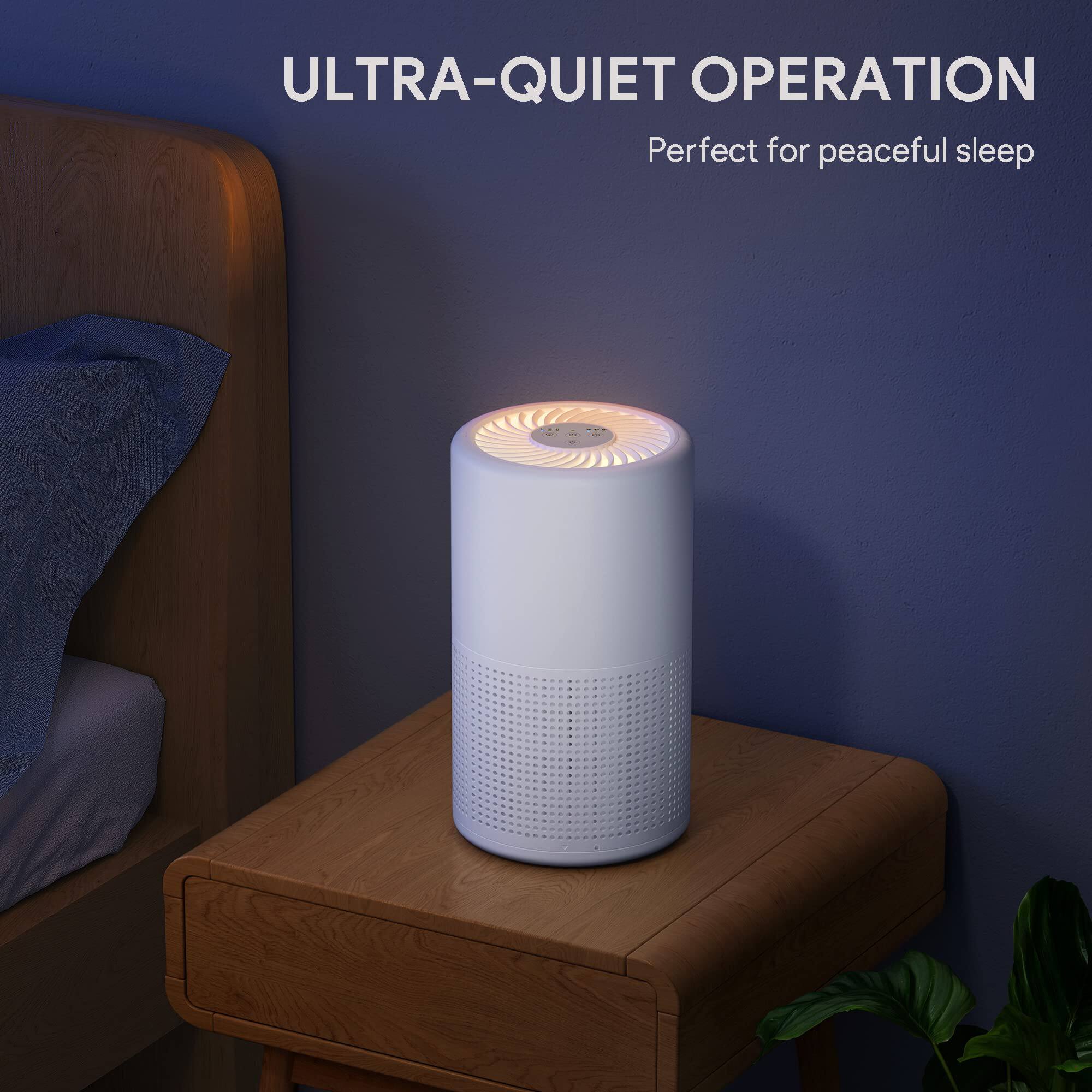 ULTRA-QUIET OPERATION  
Perfect for peaceful sleep