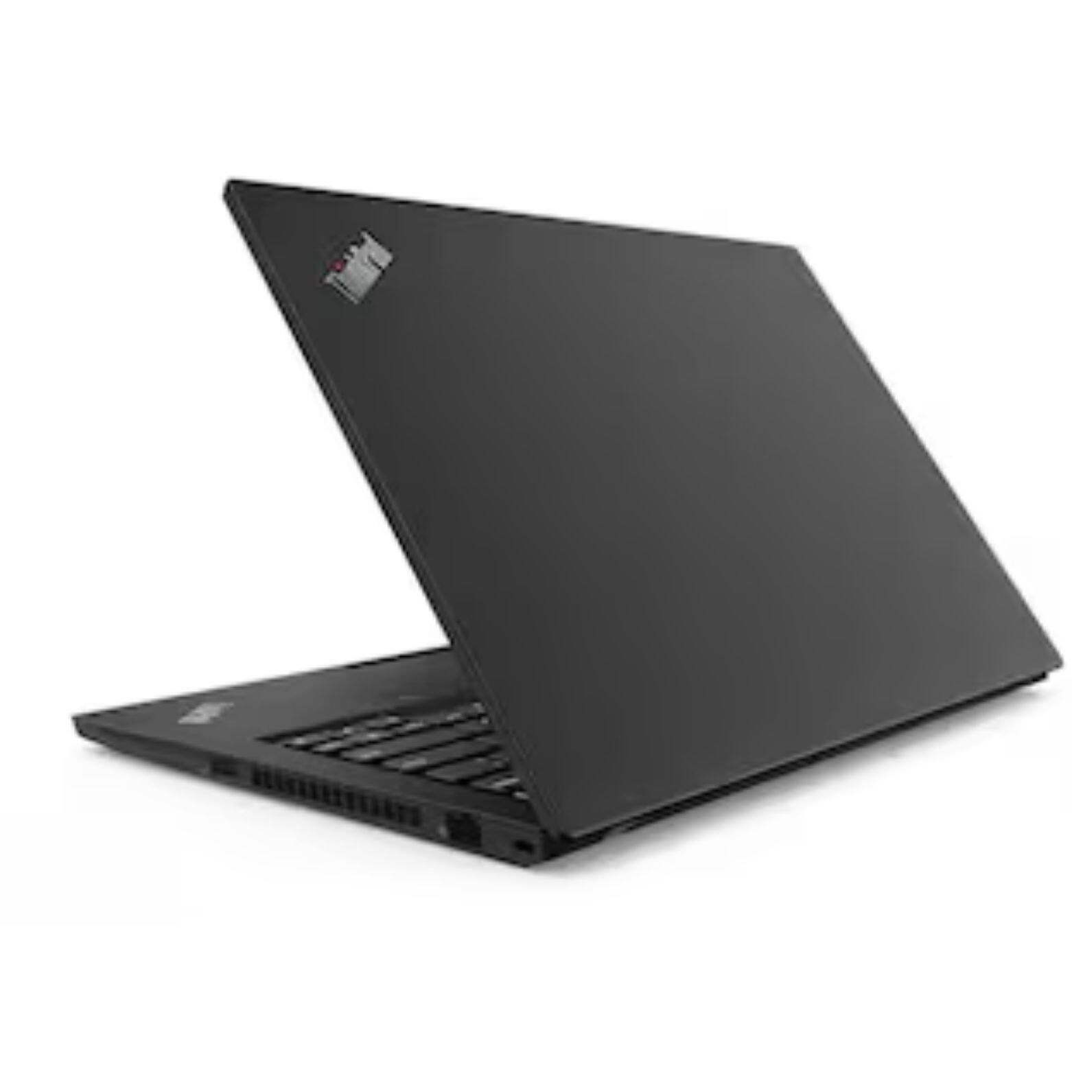 Alt View 4. Lenovo - ThinkPad T490 14" FHD IPS Intel Core i7-8665U 1.90 GHz up to 4.80 GHz 16GB DDR4 256GB SSD Windows 11 Pro Laptop - Black.