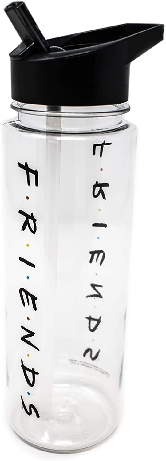 Alt View 10. Paladone - Friends Logo 23oz Plastic Water Bottle - Black.