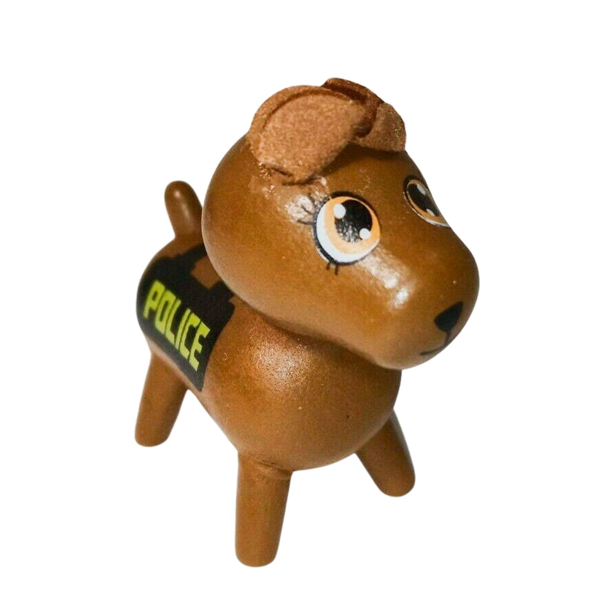Alt View 2. J'adore - J'adore Officer Kirby Natural Wooden Toy Playset - Yellow.