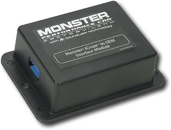 Angle Standard. Monster - iCruze Interface Module for Apple® iPod™ for 1998-2004 Nissan & Infiniti.
