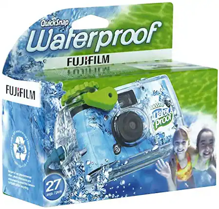 QuickSnap Waterproof
FUJIFILM
Waterproof
27 pos. exp.