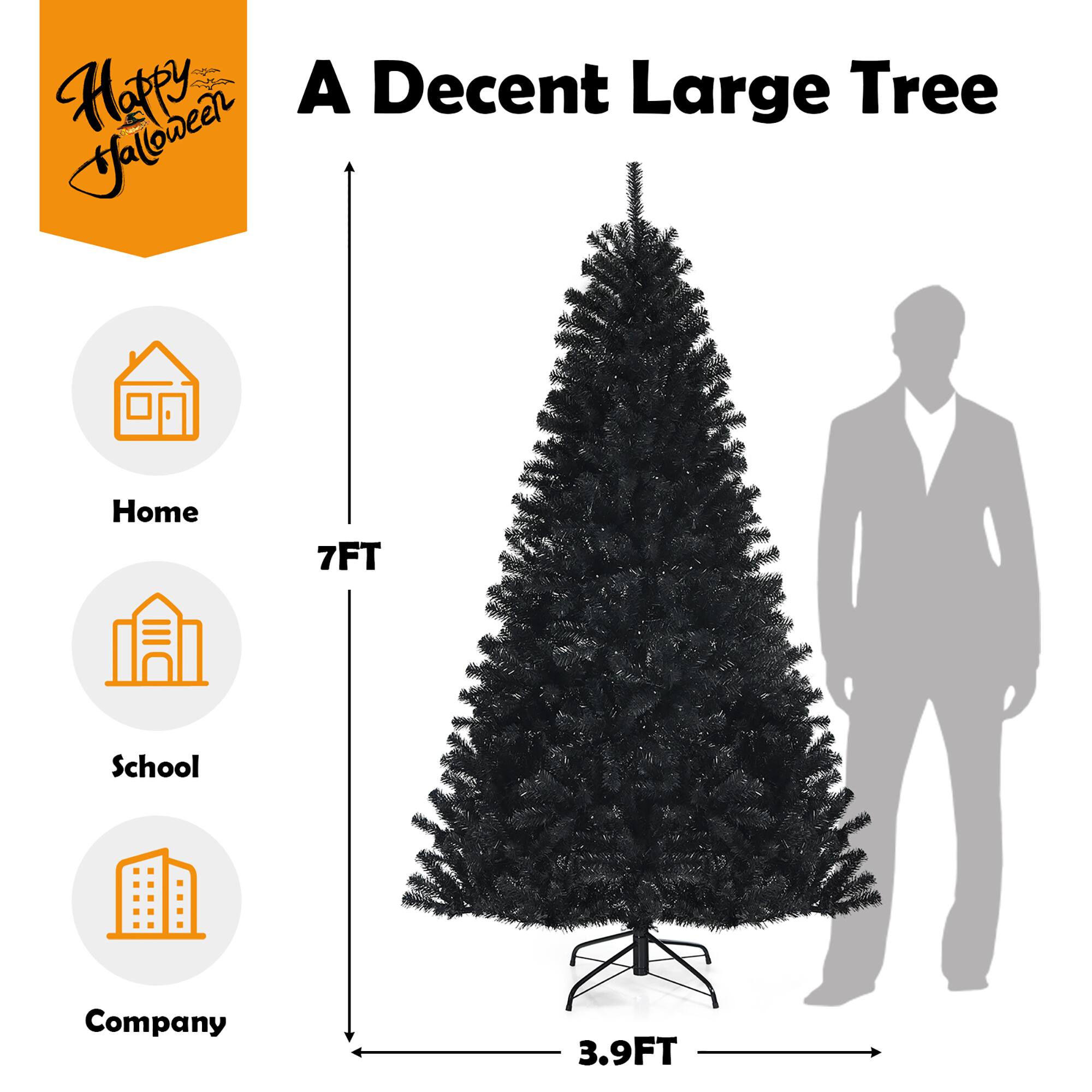 A Decent Large Tree Home 7FT School Company 3.9FT