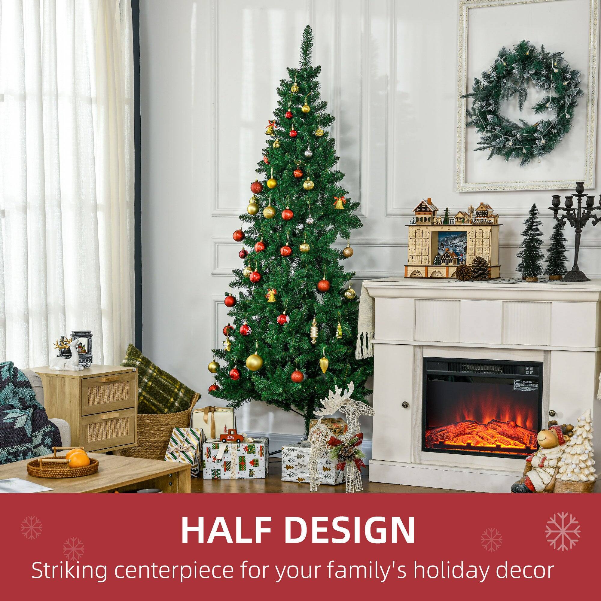 HALF DESIGN  
Striking centerpiece for your family's holiday decor