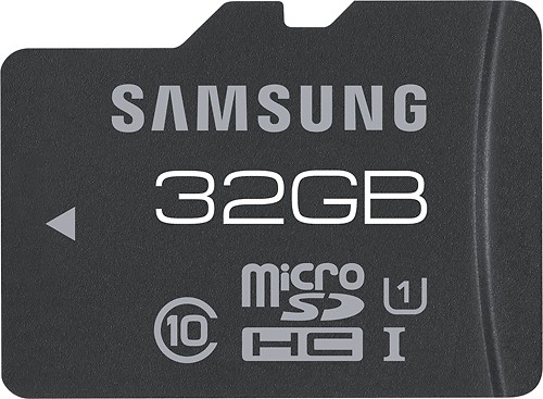  Samsung - Pro 32GB microSDHC Class 10 Memory Card