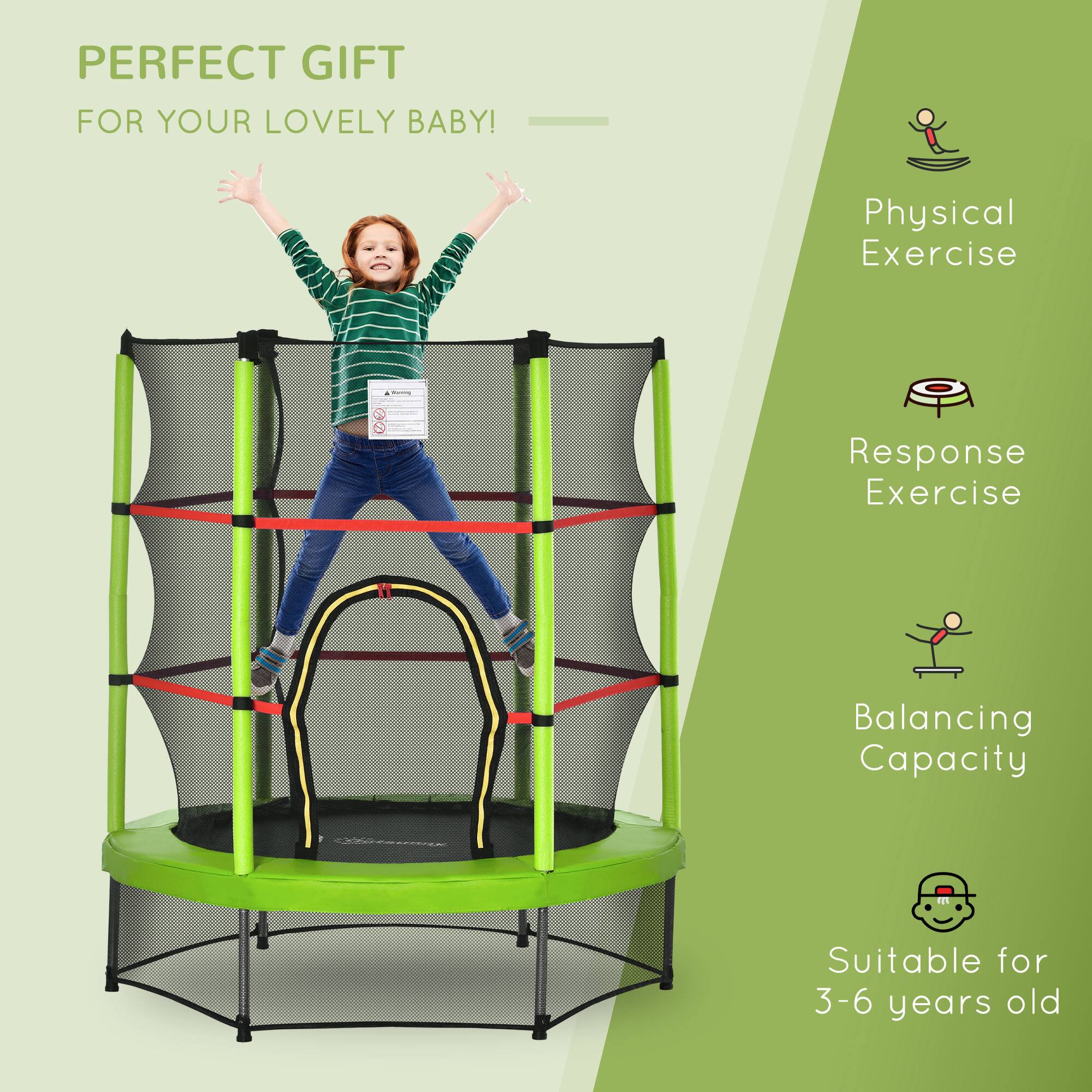 PERFECT GIFT  
FOR YOUR LOVELY BABY!

- Physical Exercise
- Response Exercise
- Balancing Capacity
- Suitable for 3-6 years old