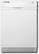 Front Standard. Whirlpool - 23-7/8" Tall Tub Built-In Dishwasher - White-on-White.