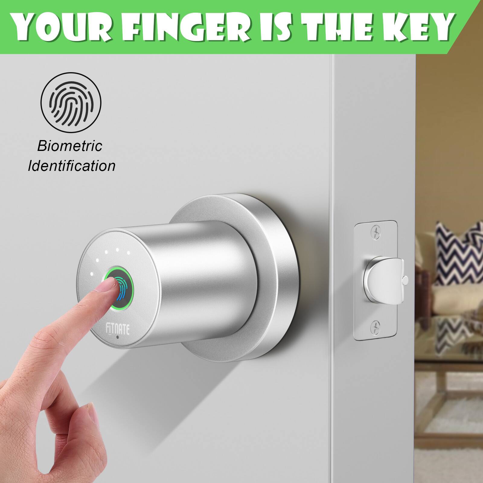 YOUR FINGER IS THE KEY
Biometric Identification
FiTNATE C