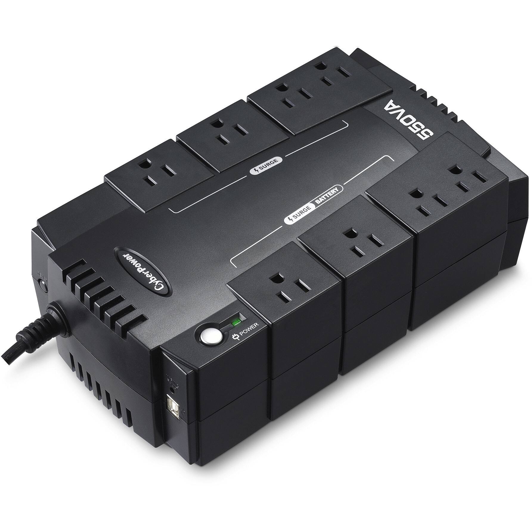Alt View 19. CyberPower - Standby 550 VA Desktop UPS - Multi.