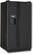 Angle Standard. Samsung - 25.2 Cu. Ft. Side-by-Side Refrigerator with Thru-the-Door Ice and Water - Black.