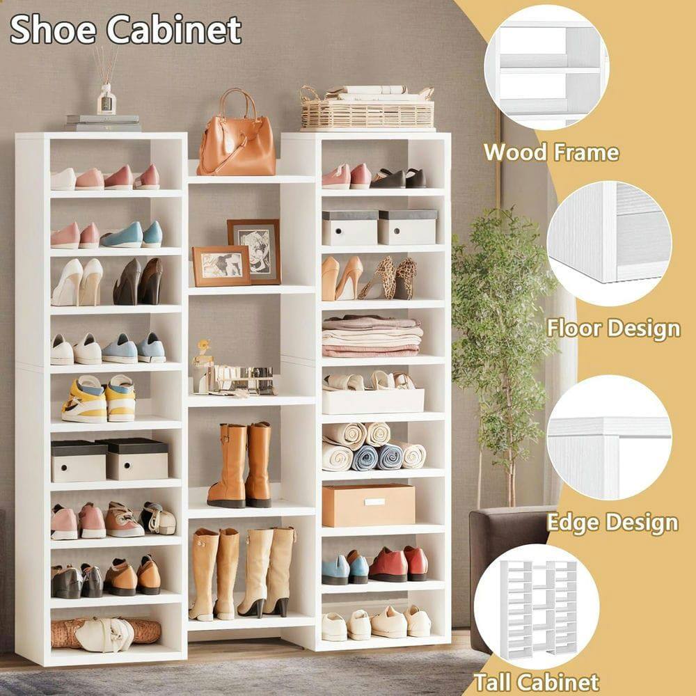 Shoe Cabinet  
Wood Frame  
Floor Design  
Edge Design  
Tall Cabinet