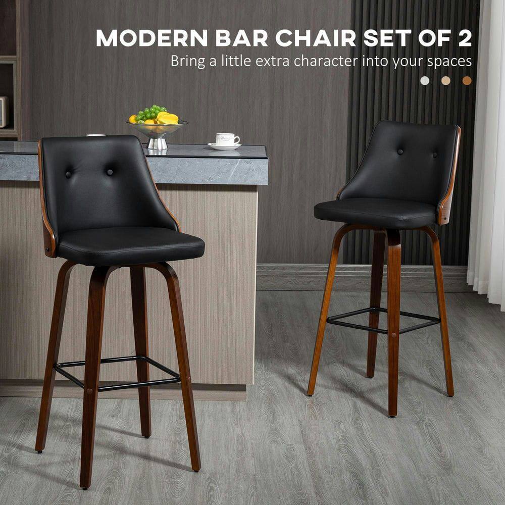 MODERN BAR CHAIR SET OF 2  
Bring a little extra character into your spaces