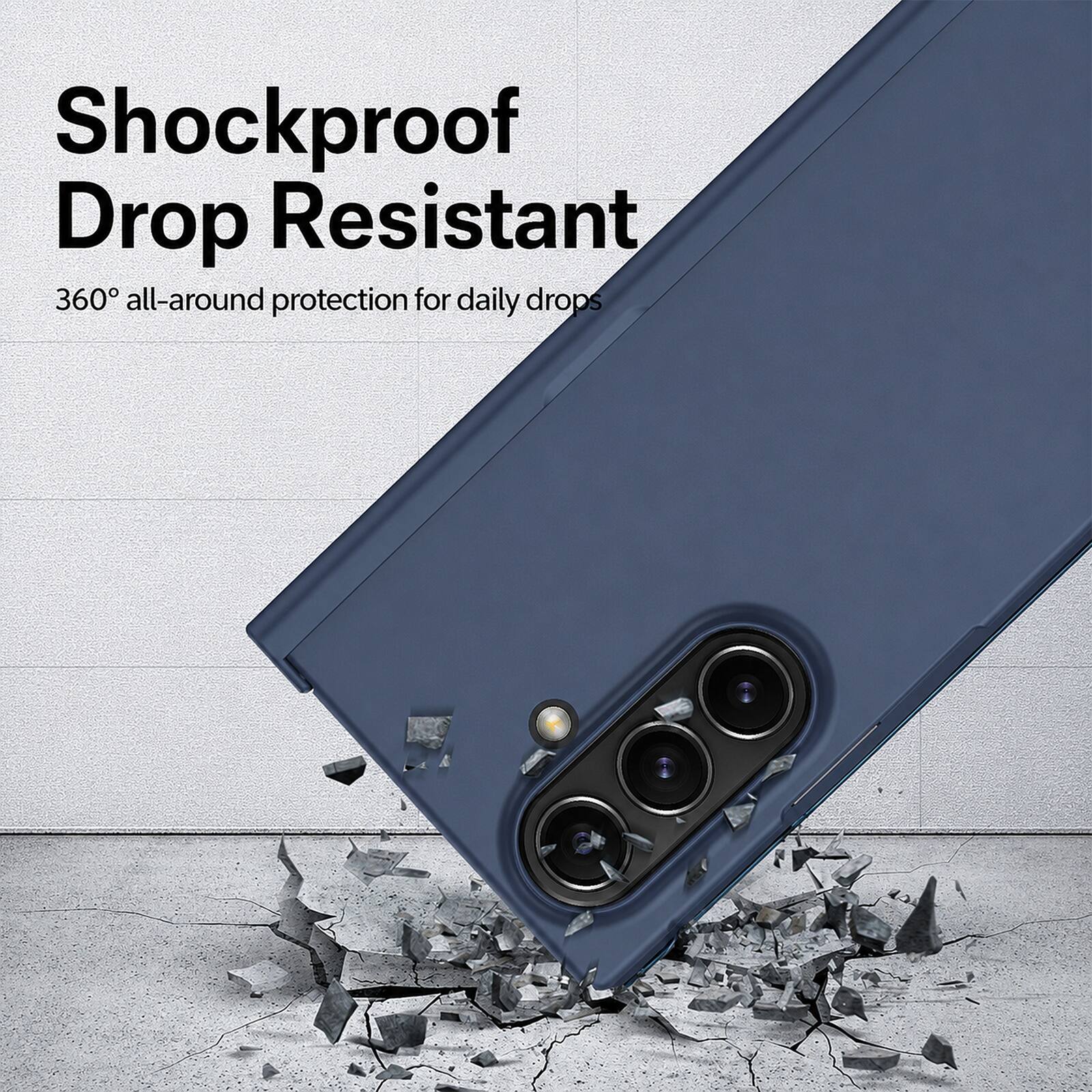 Shockproof Drop Resistant  
360° all-around protection for daily drops