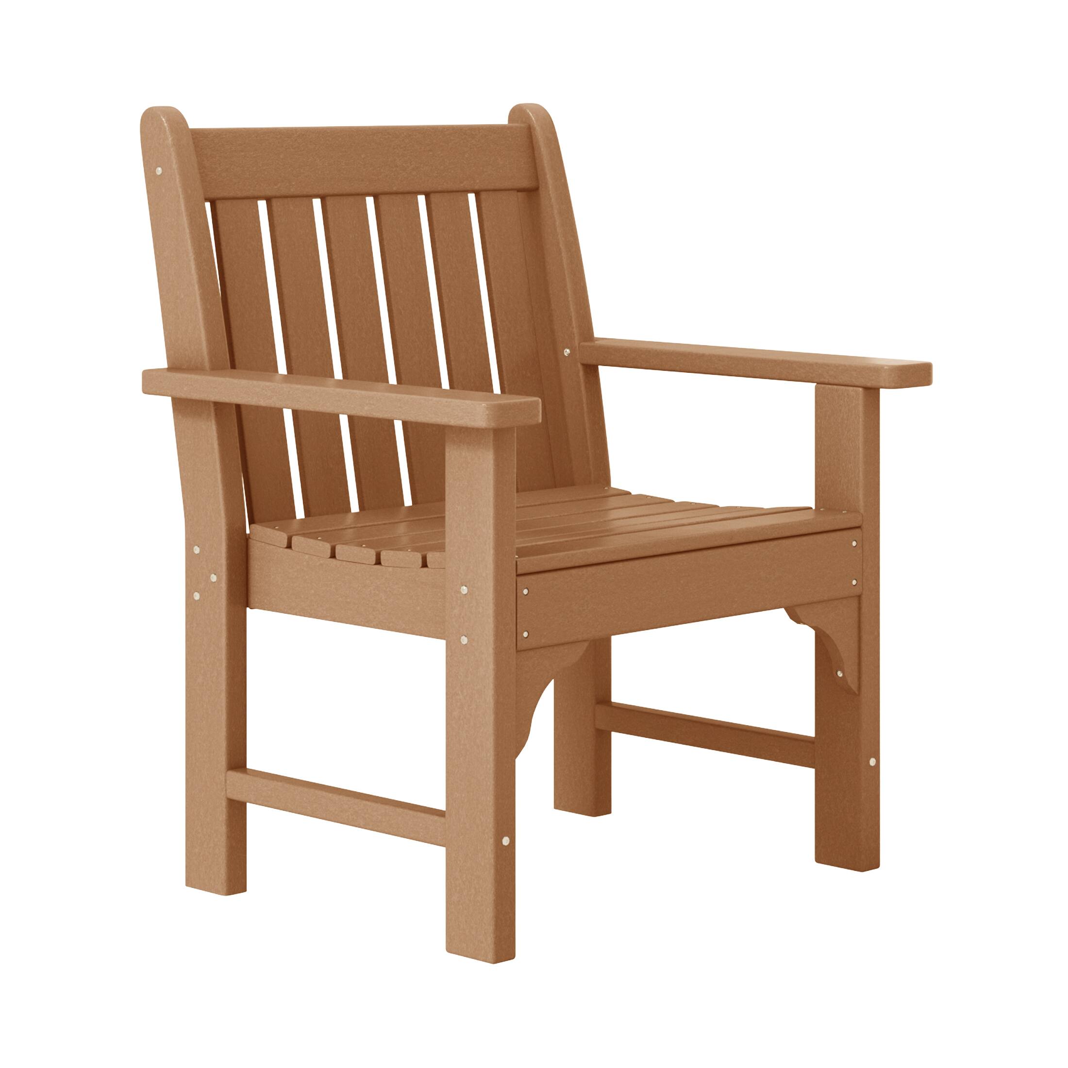 Back. WestinTrends - WestinTrends Malibu 4-Piece HDPE Outdoor Patio Furniture Couch Set - Teak.