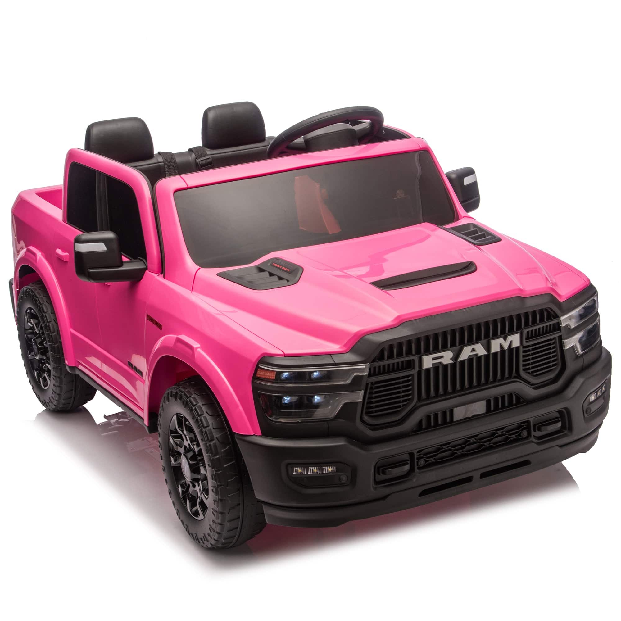 Boyel Living - 3+ 24V Kids Ride On UTV with Parents Remote Control Twin 80W Motors with 24V5A - Pink