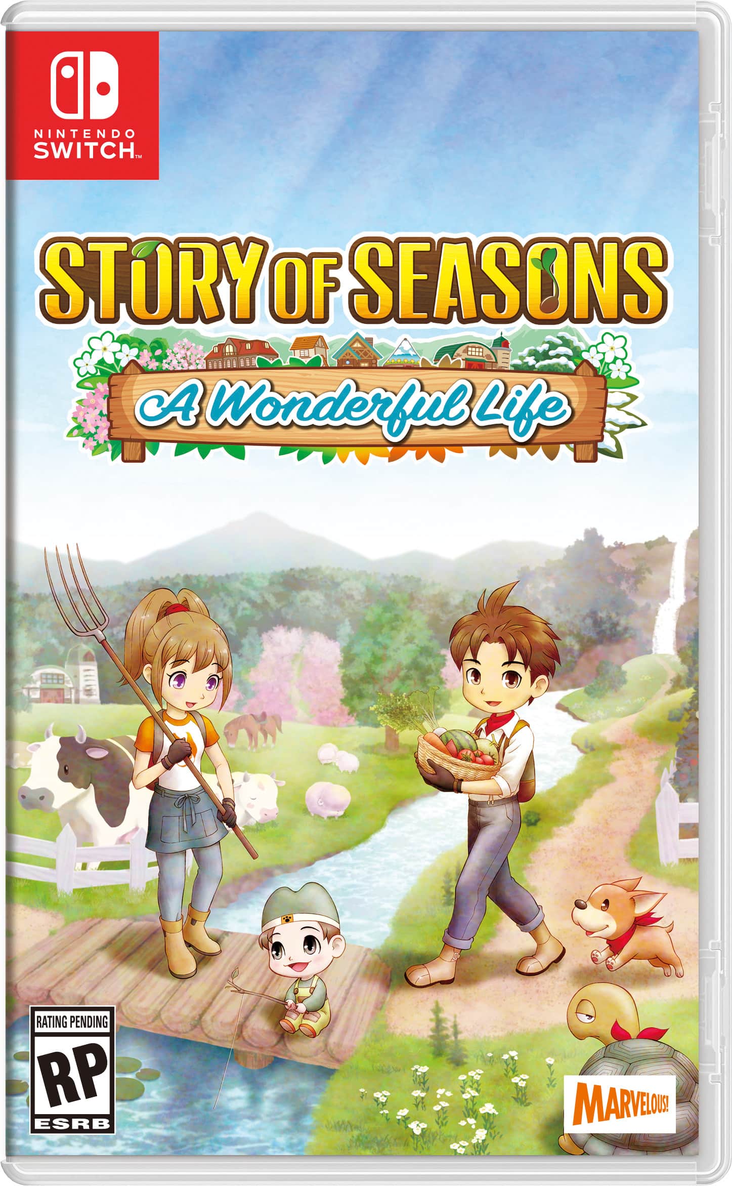 Best Buy Story of Seasons A Wonderful Life Premium Edition Nintendo Switch