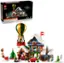 The text on the image reads: "1 LEGO icons, Santa's Post Office 1440 pcs/p + POSE 00 VIEW FENTON ...". This text is likely related to the Lego Santa's Post Office set, which includes 1440 pieces and a posable Santa Claus figure.