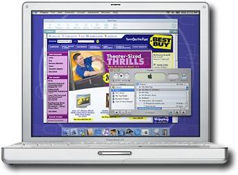 Front Standard. Apple® - PowerBook® G4 with 12.1" Display.