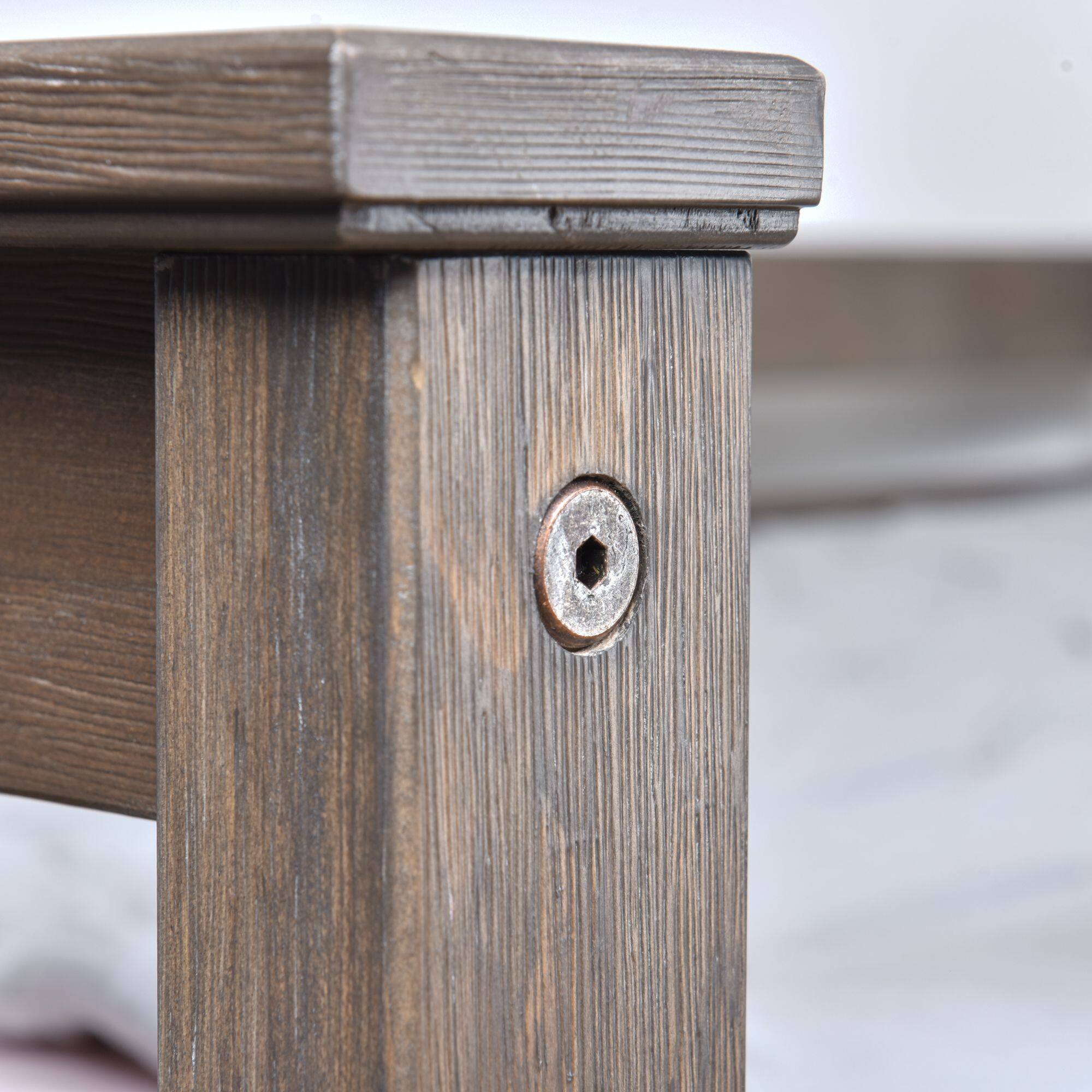 Alt View 3. Plank+Beam - Classic Queen Bed, Clay - Clay.