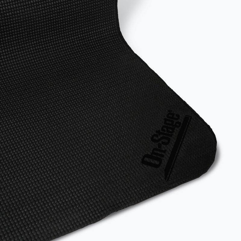 Back. On Stage Stands - OnStage Drum Set Rug (DMA7550) - Black.