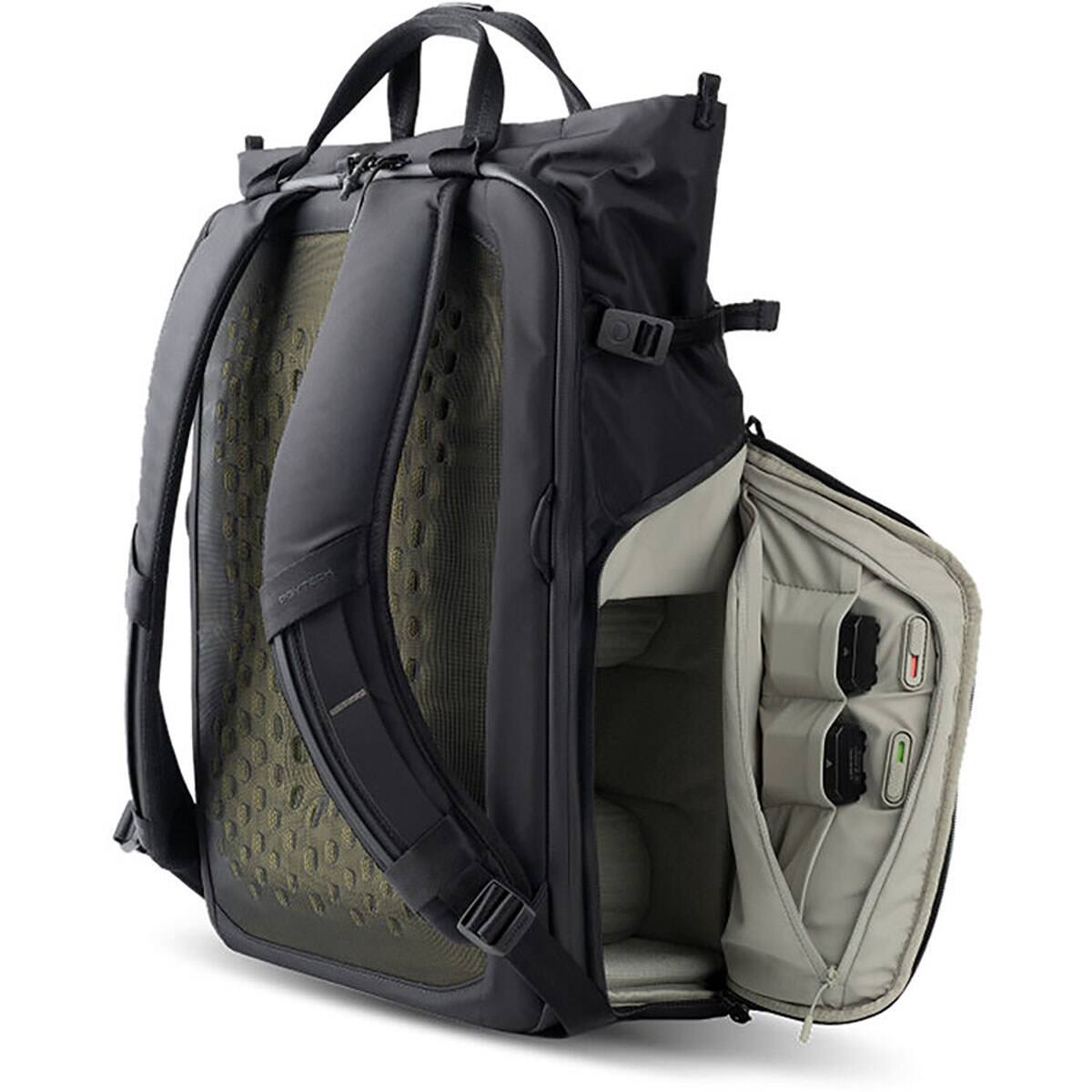 Alt View 6. PGYTECH - PGYTECH OneGo Roamer Tote Backpack 18L (Matte Black).