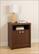 Front Standard. Prepac - Series 9 2-Door Night Stand.