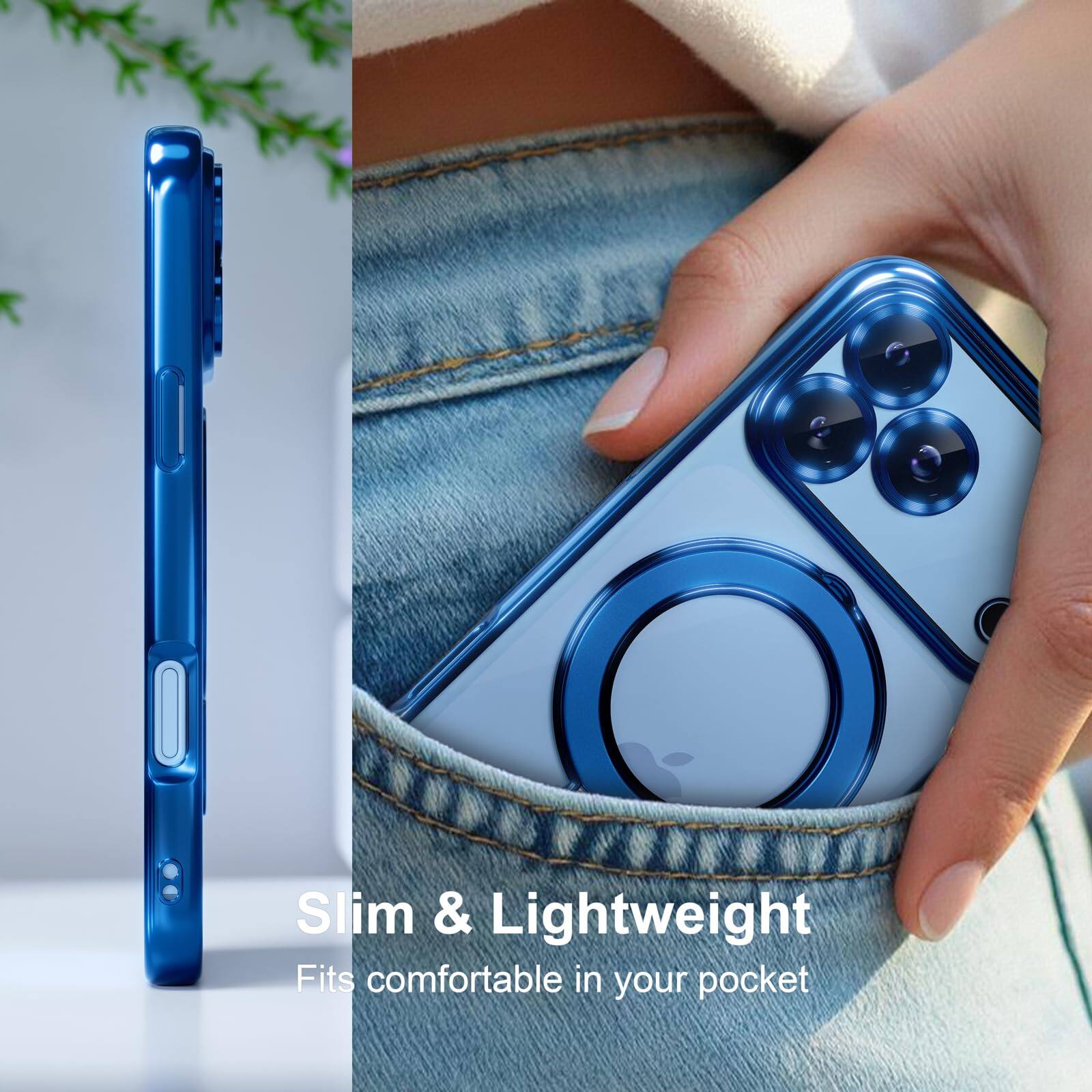 Slim & Lightweight  
Fits comfortably in your pocket