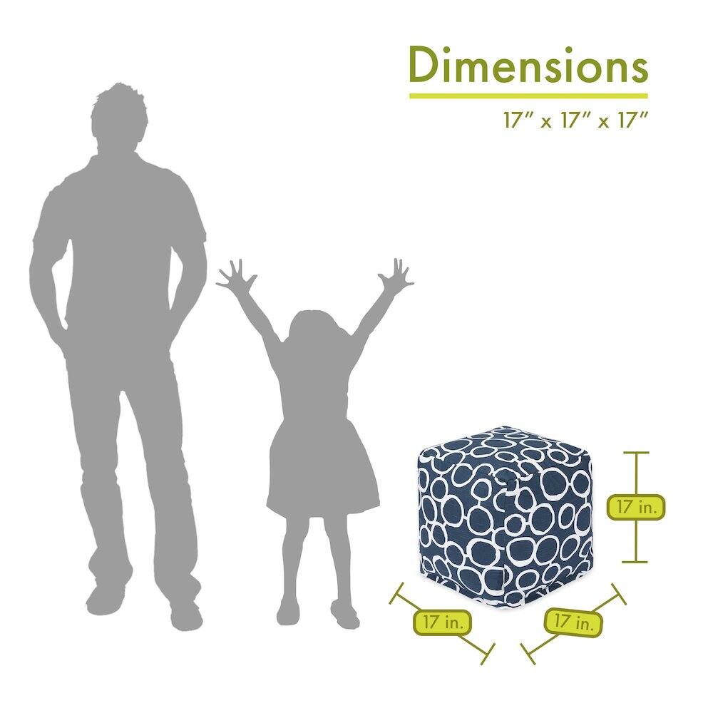 Dimensions  
17" x 17" x 17"  
17 in.  
17 in.  
17 in.