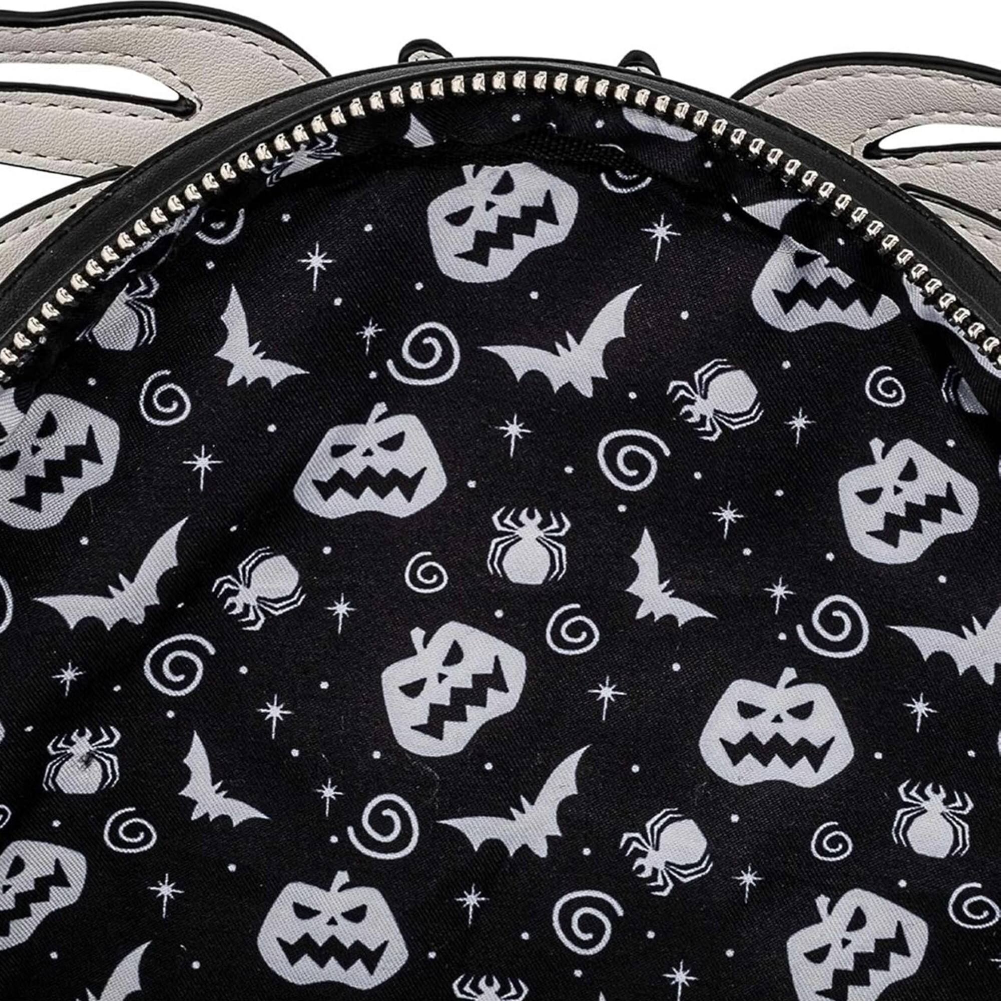 Alt View 2. Disney - Loungefly Disney Nightmare Before Christmas Headless Jack Skellington Double Strap Shoulder Bag - Multicolored.
