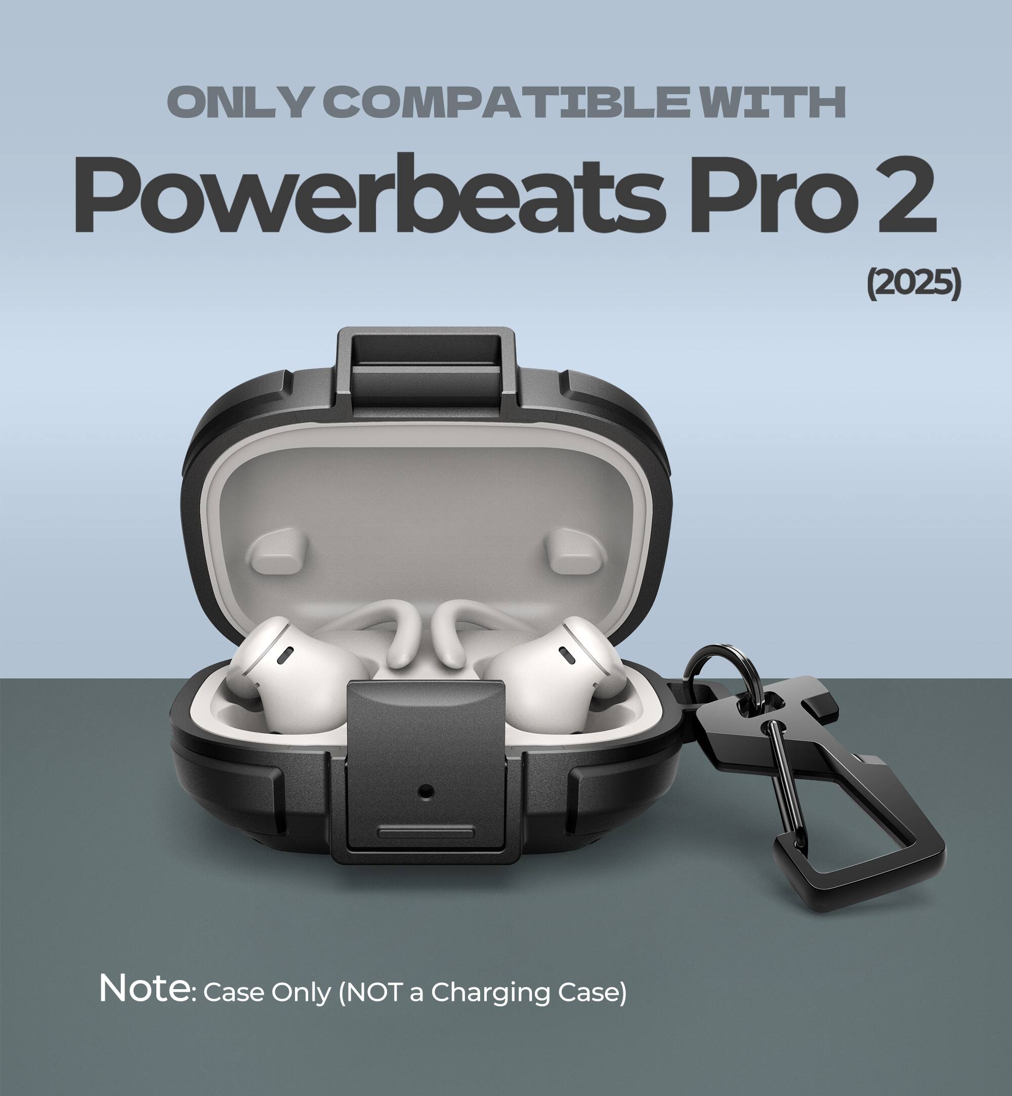Dexnor Case for Beats Powerbeats Pro 2(2025)with Drop Proof Lock