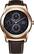 Front. LG - Watch Urbane Smartwatch 46mm Stainless Steel - Gold Leather.