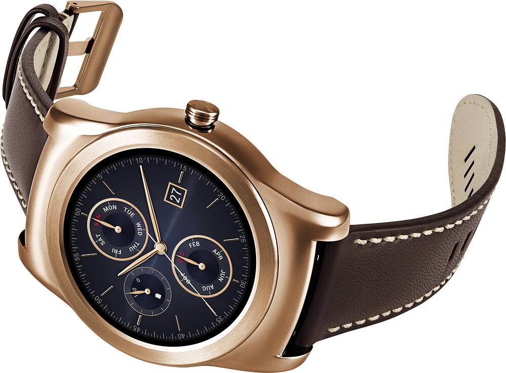 Best Buy LG Watch Urbane Smartwatch 46mm Stainless Steel Gold