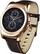 Left. LG - Watch Urbane Smartwatch 46mm Stainless Steel - Gold Leather.