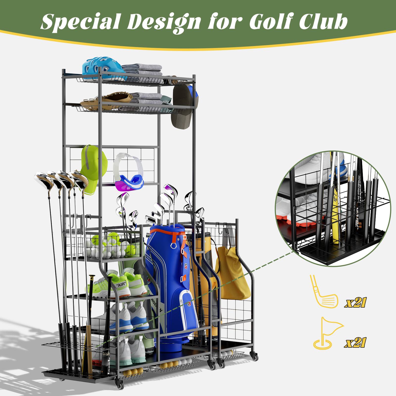 Special Design for Golf Club

AIR RG x21 x21
