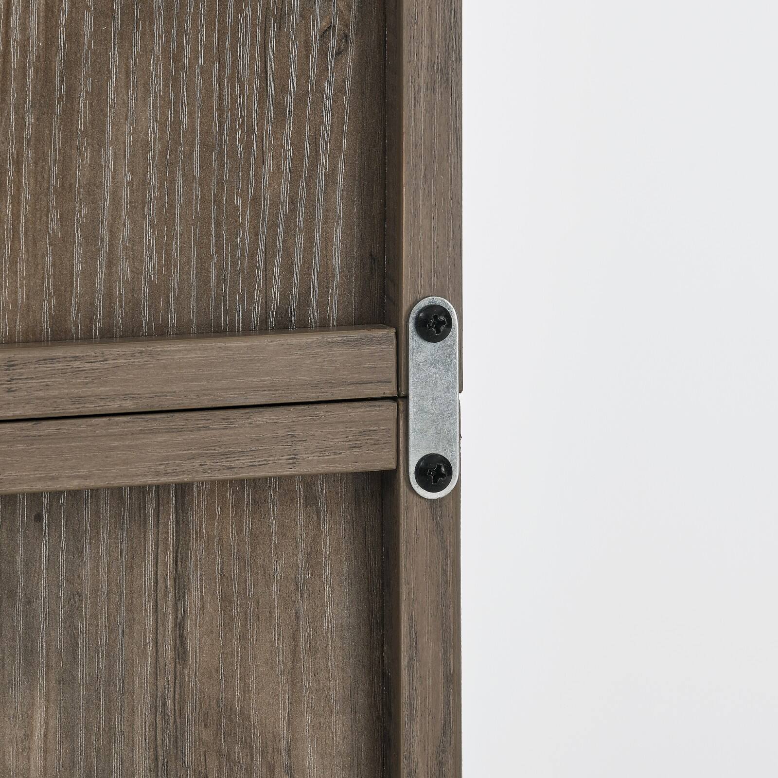 Alt View 8. Ecooso - 8-Tier Media Tower Rack, CD DVD Slim Storage Cabinet with Adjustable Shelves, Tall Narrow Bookcase Display Bookshelf - White.