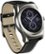 Angle Zoom. LG - Watch Urbane Smartwatch 46mm Stainless Steel - Silver Leather.