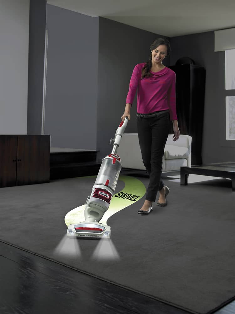 Alt View 13. Shark - Rotator Professional Lift-Away NV501 Bagless Upright Vacuum - Red.
