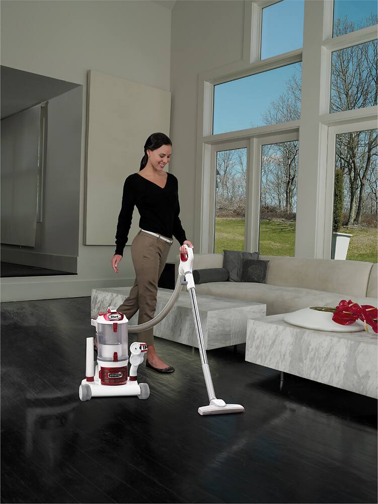 Alt View 18. Shark - Rotator Professional Lift-Away NV501 Bagless Upright Vacuum - Red.