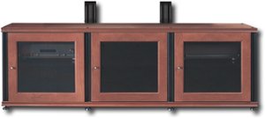 Salamander Designs - Synergy 300 Flat-Panel TV Mount for Synergy Triple Cabinet - Black - Front_Standard