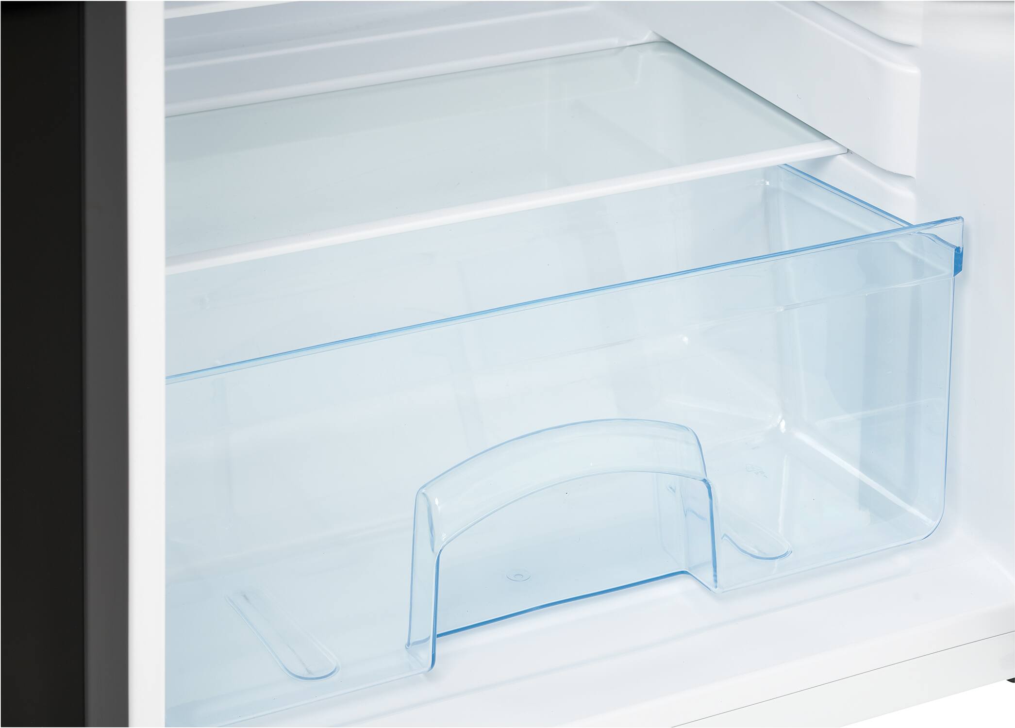 Alt View 5. Danby - 4.5 cu. ft. Compact Fridge with True Freezer - Stainless Steel - Stainless Steel Look.