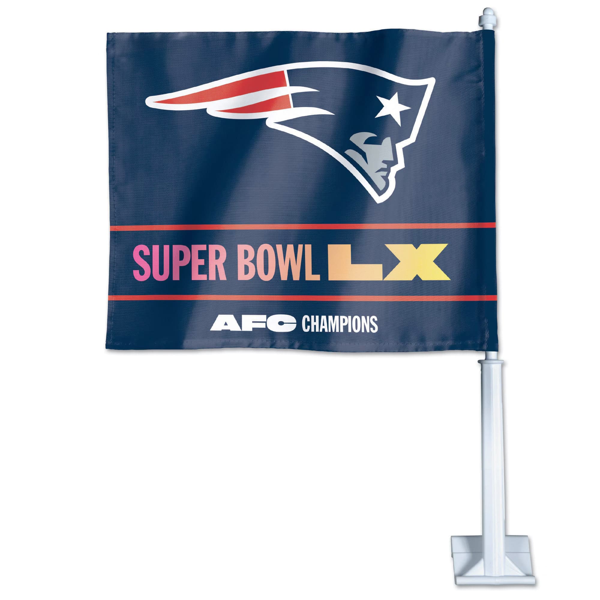 WinCraft - 2025 AFC Champions Double-Sided Car Flag - Multicolor