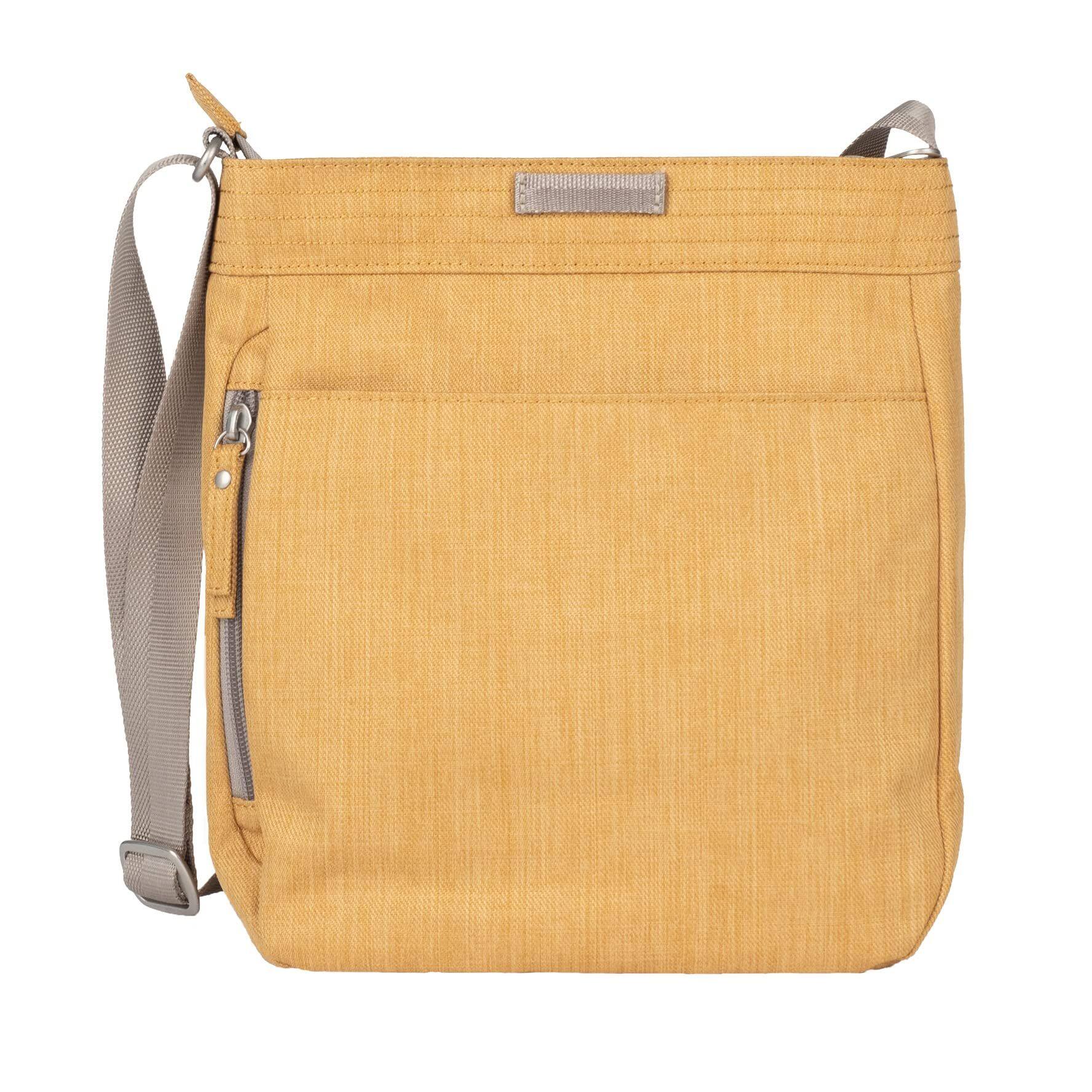 Left. Haiku - Haiku Jaunt RFID Blocking Crossbody Travel Bag - Honeycomb.
