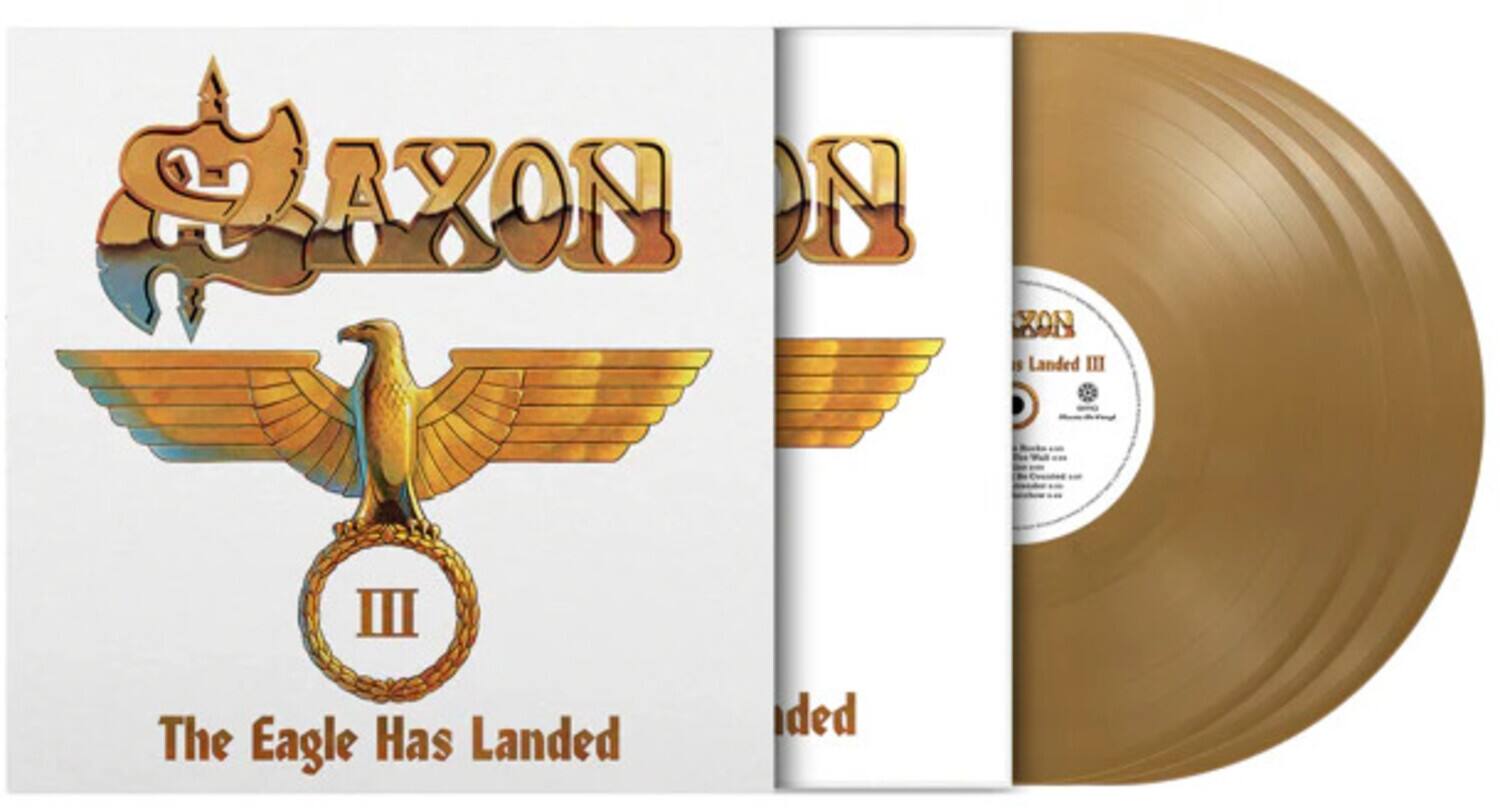 Saxon - Eagle Has Landed III - Limited 180-Gram Gold Colored Vinyl   - VINYL LP price history on PriceWatchPro