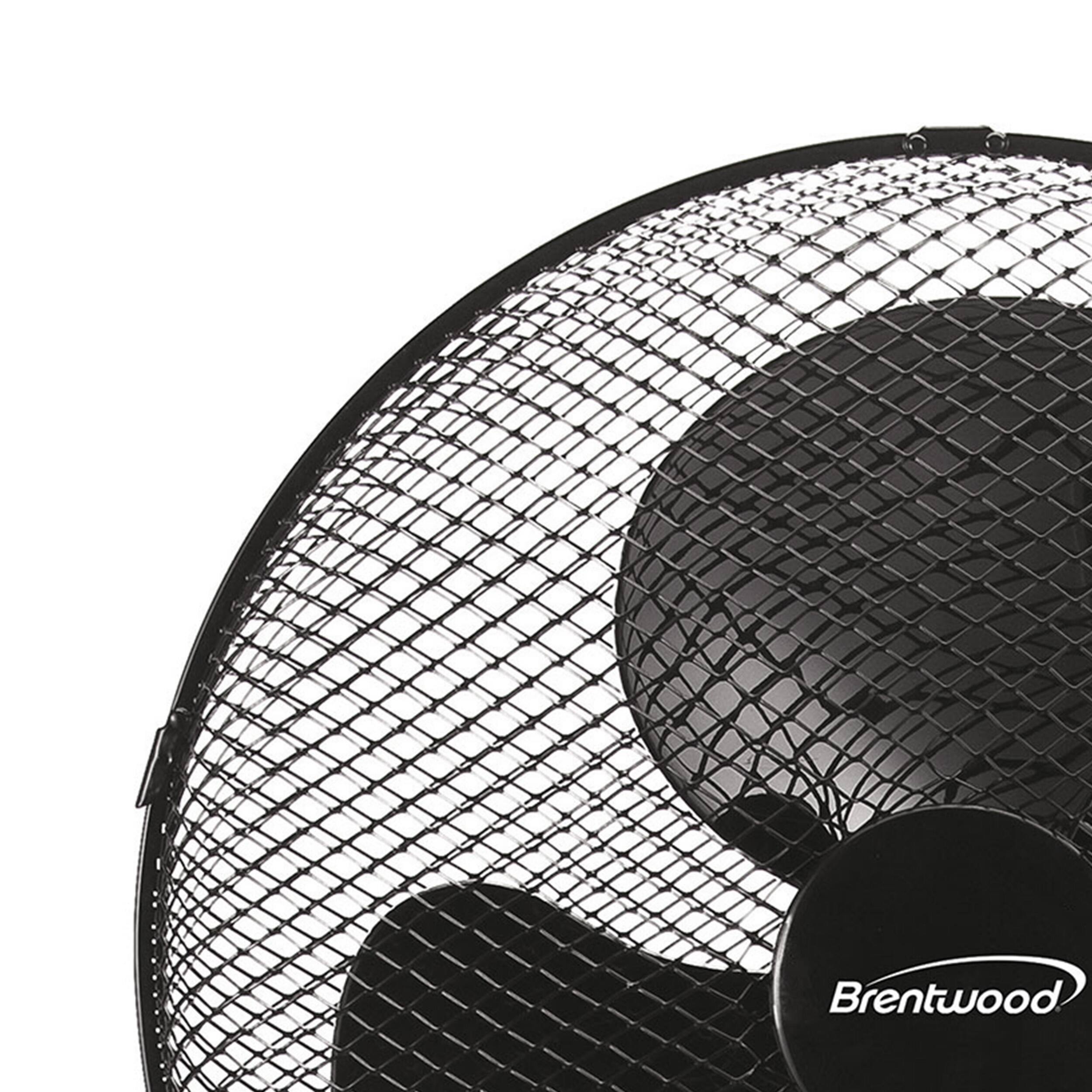 Left. Kool Zone - 3-Speed 16 inch Oscillating Stand Fan.